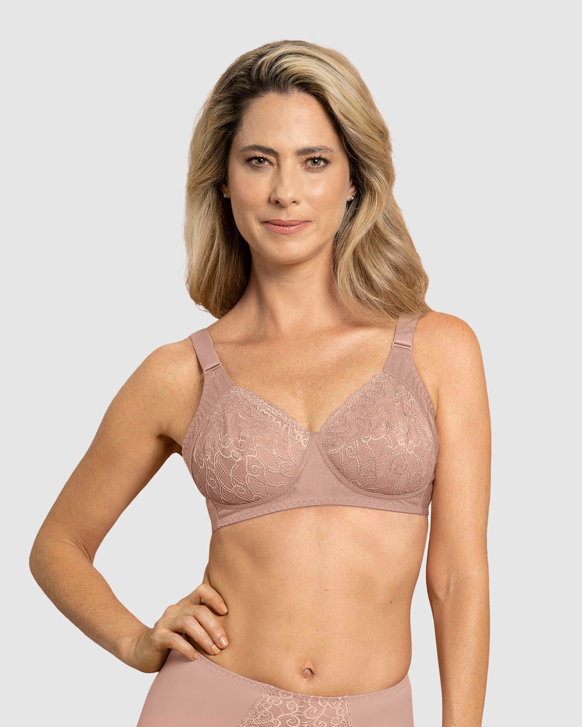  Wireless Comfy Control Bra In Lace