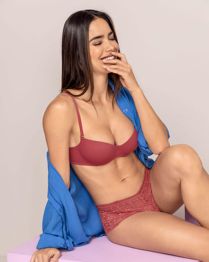  Light Lift Underwire T-Shirt Bra With Soft Cups
