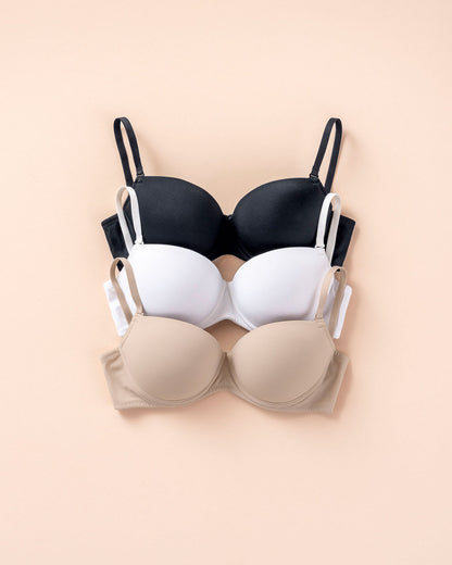  Light Lift Underwire T-Shirt Bra With Soft Cups