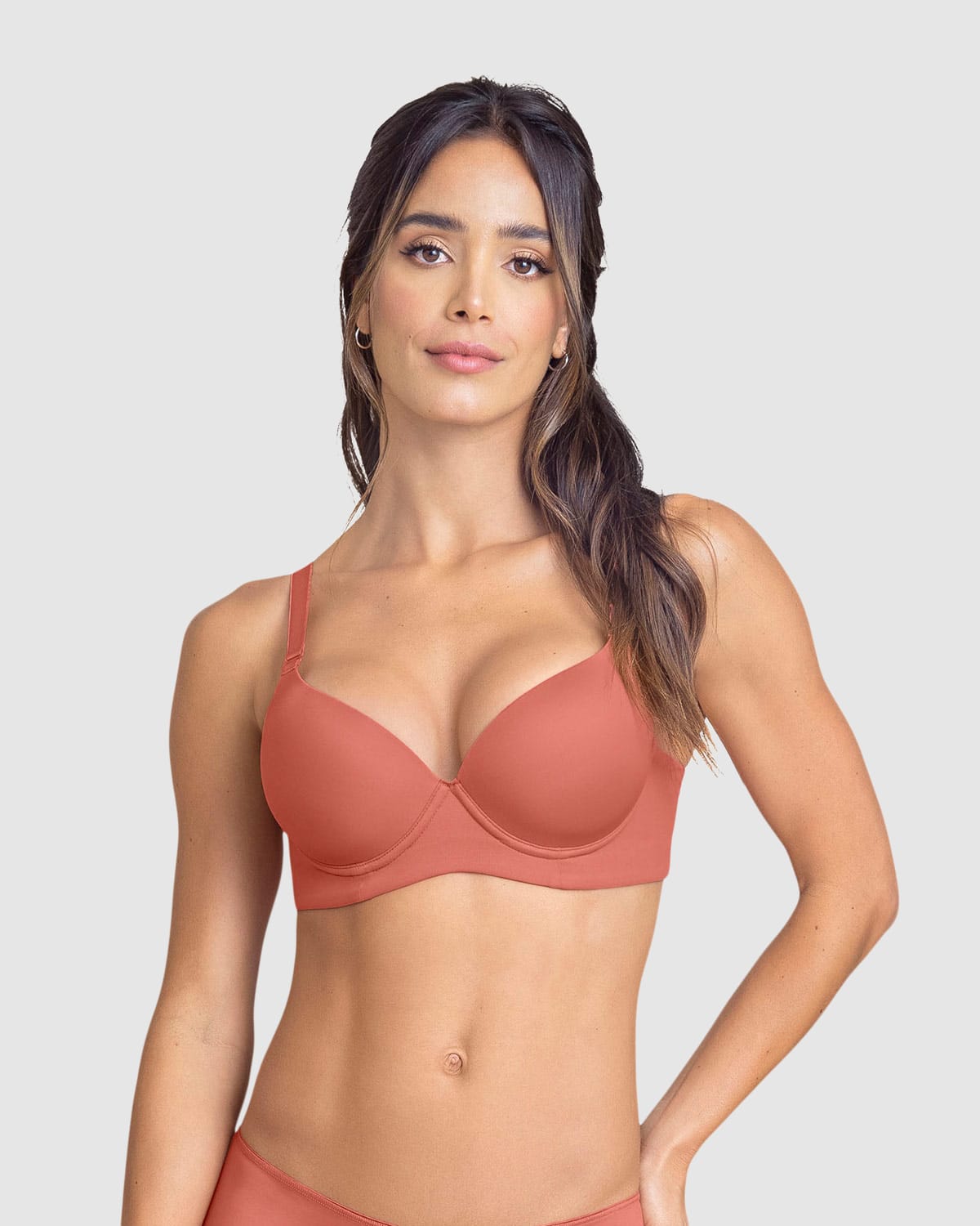  Triangle Cup Push Up Bra