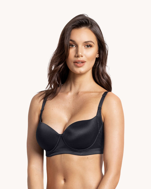  Tirangle Bra High Coverage Underarm And Back