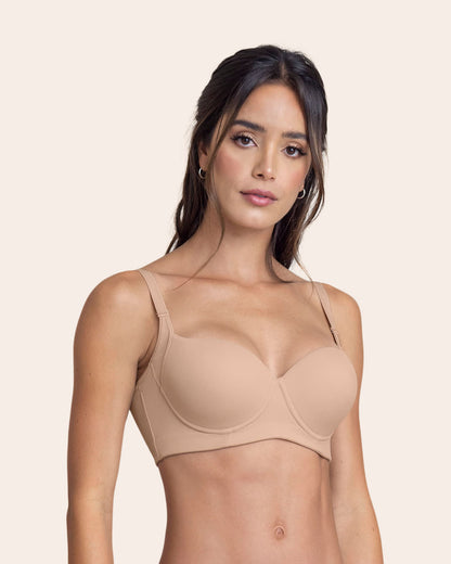  Tirangle Bra High Coverage Underarm And Back