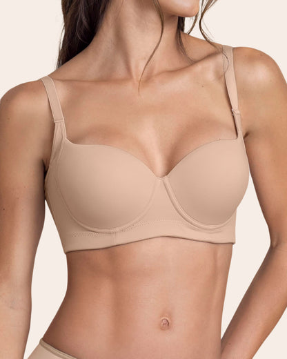  Tirangle Bra High Coverage Underarm And Back