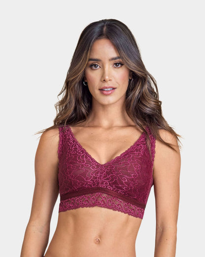  All Over Lace Triangle Bralette