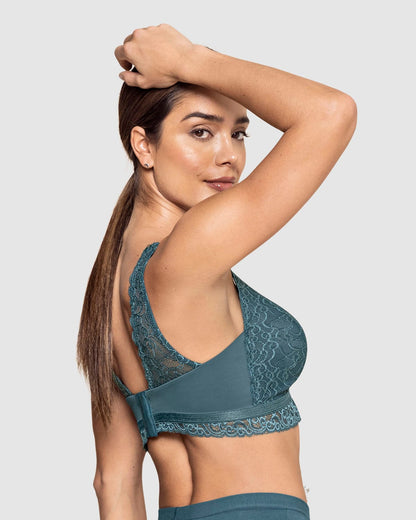  All Over Lace Triangle Bralette