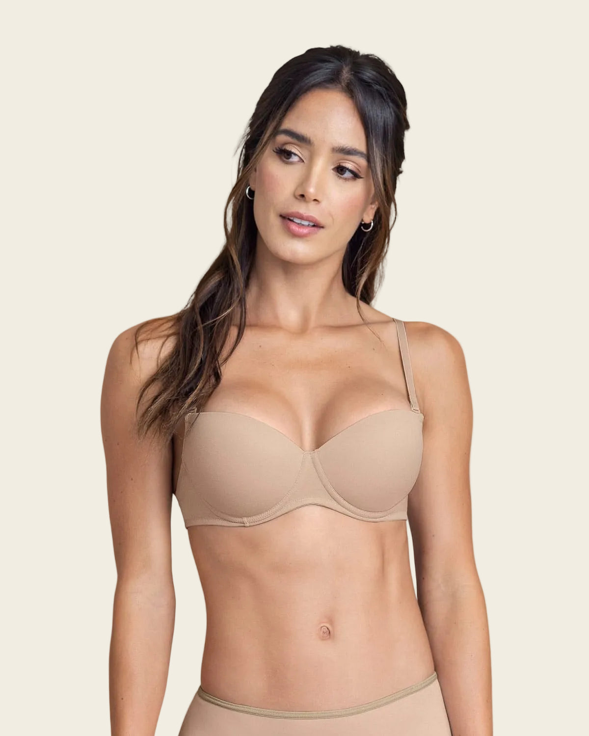  Soft Cup Underwire Push-Up Bra