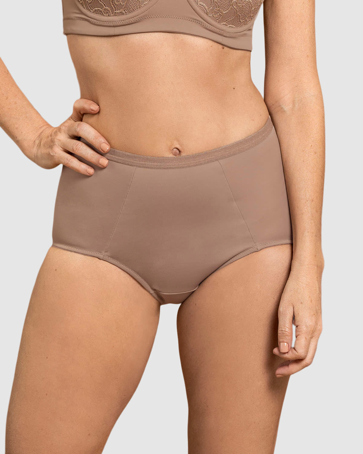  Comfy Control Hi-Waist Brief Knicker