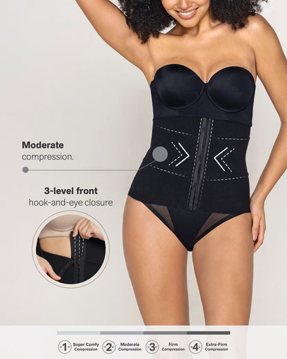  3-Belt Custom Waist Cincher With Lumbar Support