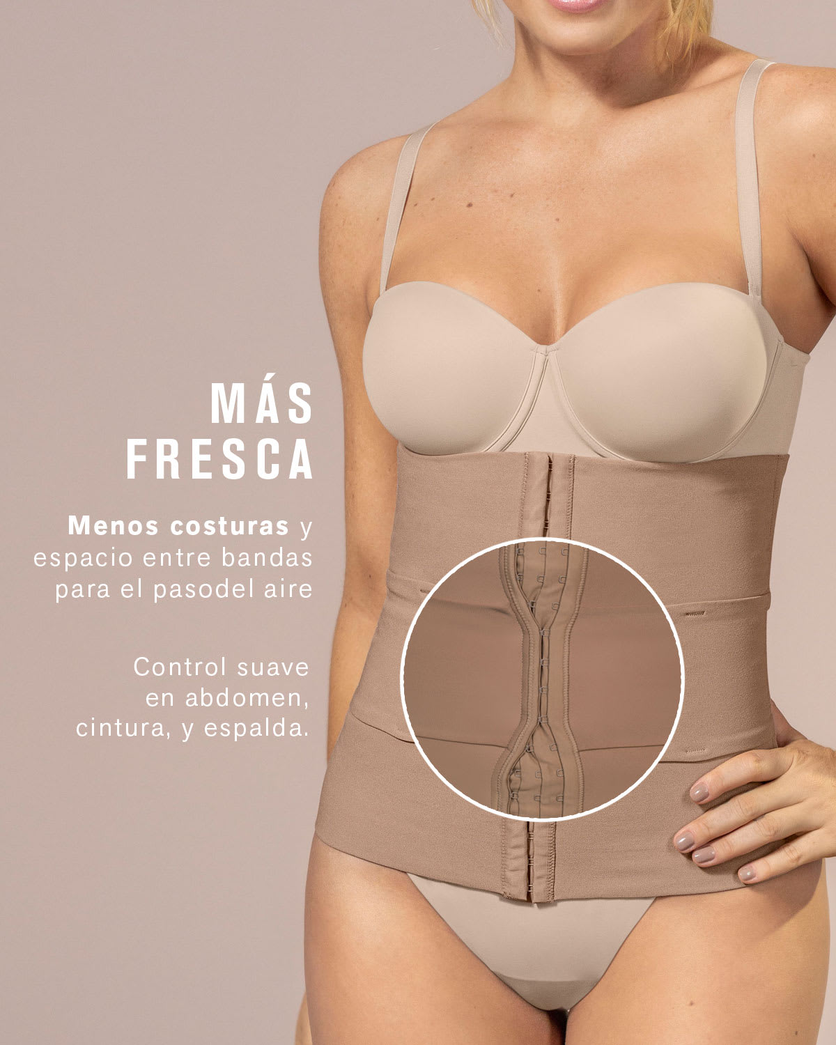  3-Belt Custom Waist Cincher With Lumbar Support