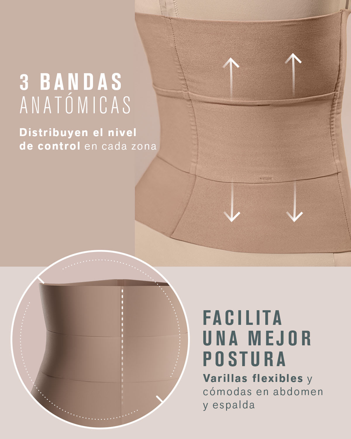  3-Belt Custom Waist Cincher With Lumbar Support
