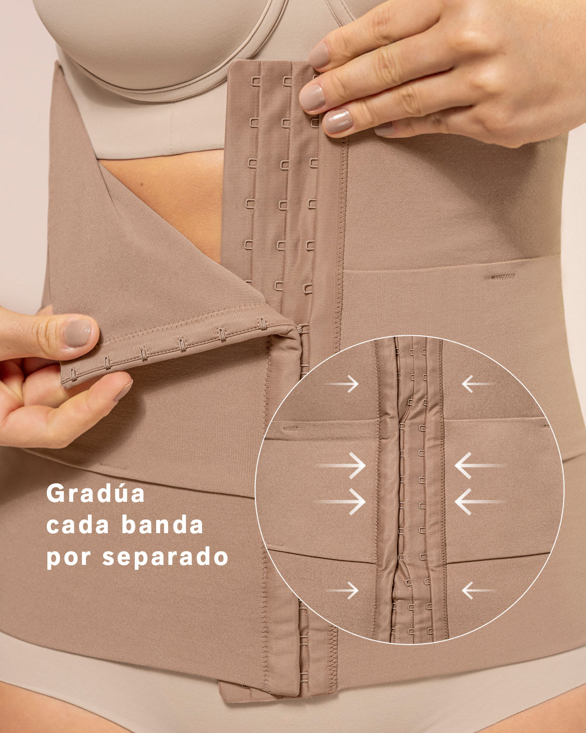  3-Belt Custom Waist Cincher With Lumbar Support